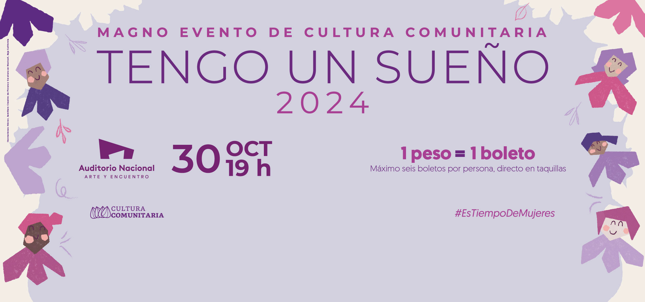 Actividad Cultural Comunitaria: Magno evento de Cultura Comunitaria Tengo un sueño 2024